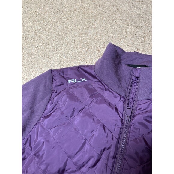 RLX Ralph Lauren Women's Size M Cool Wool Hybrid Full Zip Jacket - Aurora F3 - Picture 2 of 8